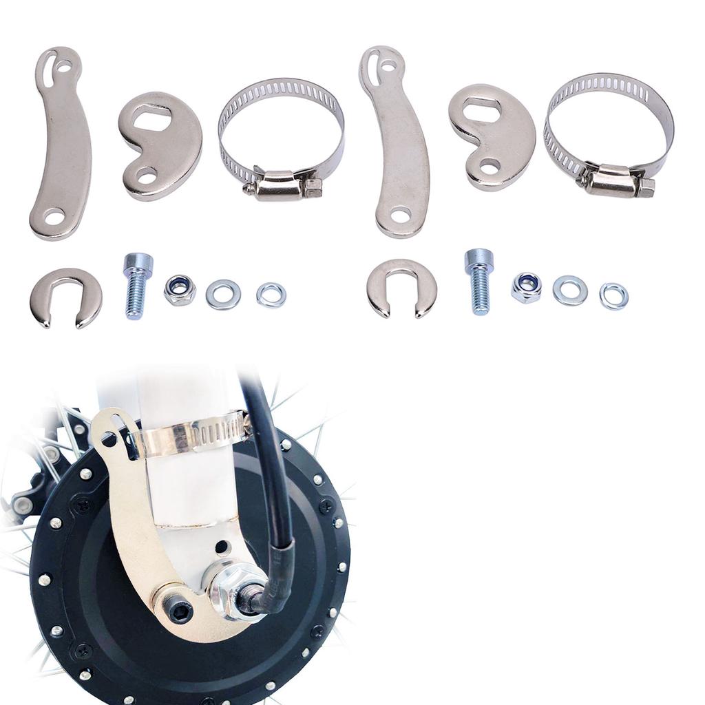 2 комплекта велосипедных торсионных рычагов M14 из стали, надежная фиксация, повышенная безопасность, комплект для переоборудования торсионных рычагов 