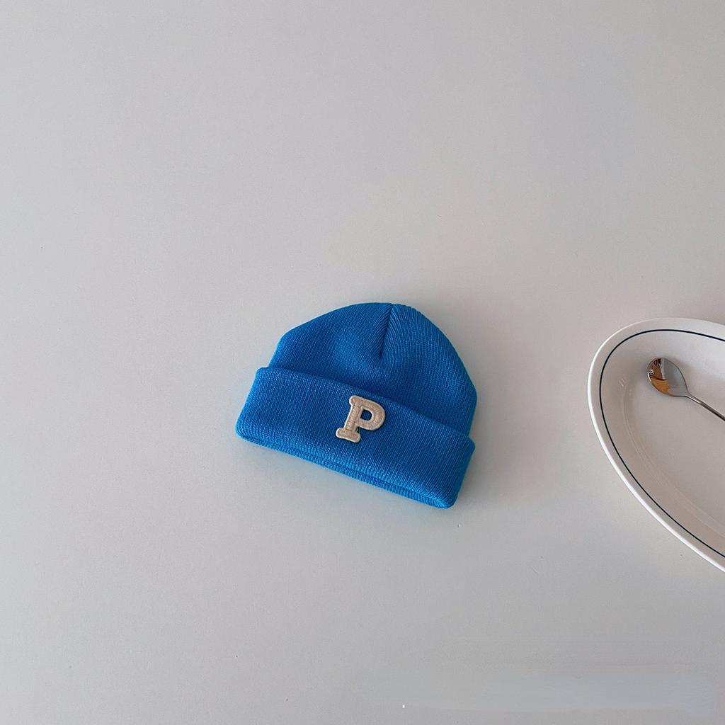 New Baby Beanies Newborn Infant Boys Girls Caps Korean Fashion Kids Knit Wool Hats Solid Color Kids Accessories 0-2years Old