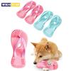 Тапочки в форме щенка, прорезыватель, имитация жевания, игрушка-пульт, снимает скуку и стимулирует прорезывание зубов у щенка