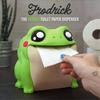 Прекрасные 3D-дизайны с лягушками Держатели для салфеток Ручная работа 3D-печатный стенд для салфеток Идеально подходит для добавления очарования в вашу ванную комнату