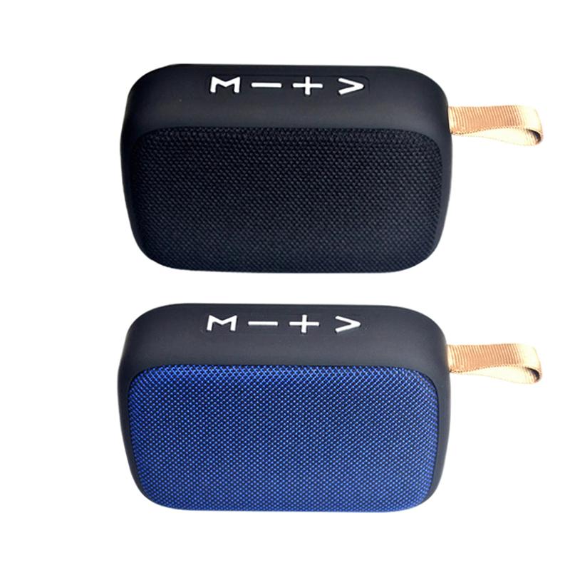 G2 Тканевые Динамики Портативная Мини Bluetooth-совместимая Колонка Беспроводная Саундбар Для улицы Hi-Fi Сабвуфер Поддержка TF-карты FM-радио