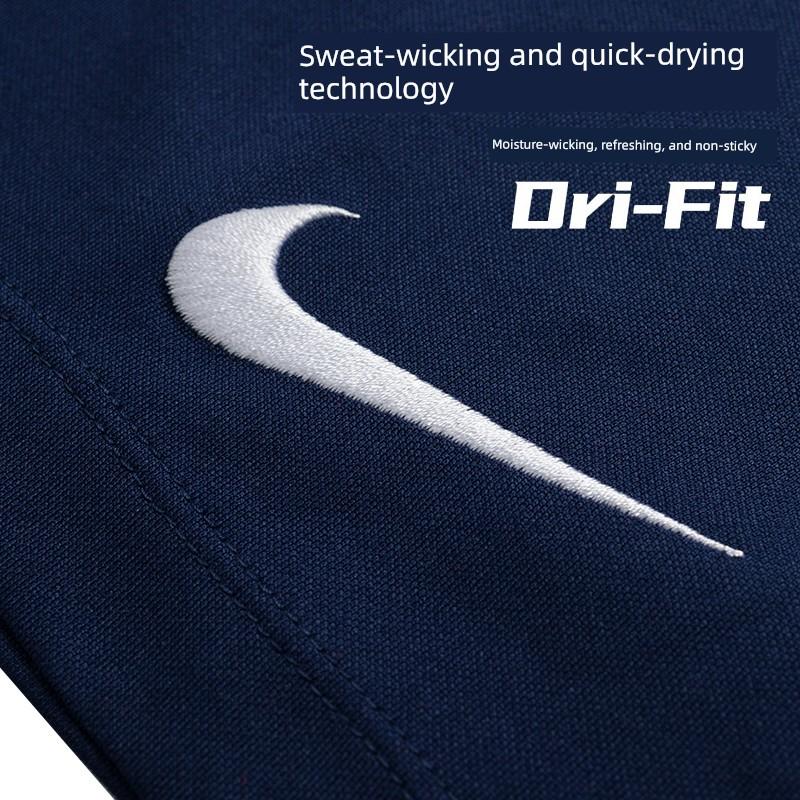 Yin Te | Nike Шорты Nike Мужские 2026 Лето Новые Спортивные Брюки Повседневные Брюки Шорты для Фитнеса Синий