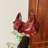 Ielgy Underarm Bag Fashion Niche Design Shoulder Messenger Bag High-End Texture Baguette Bag