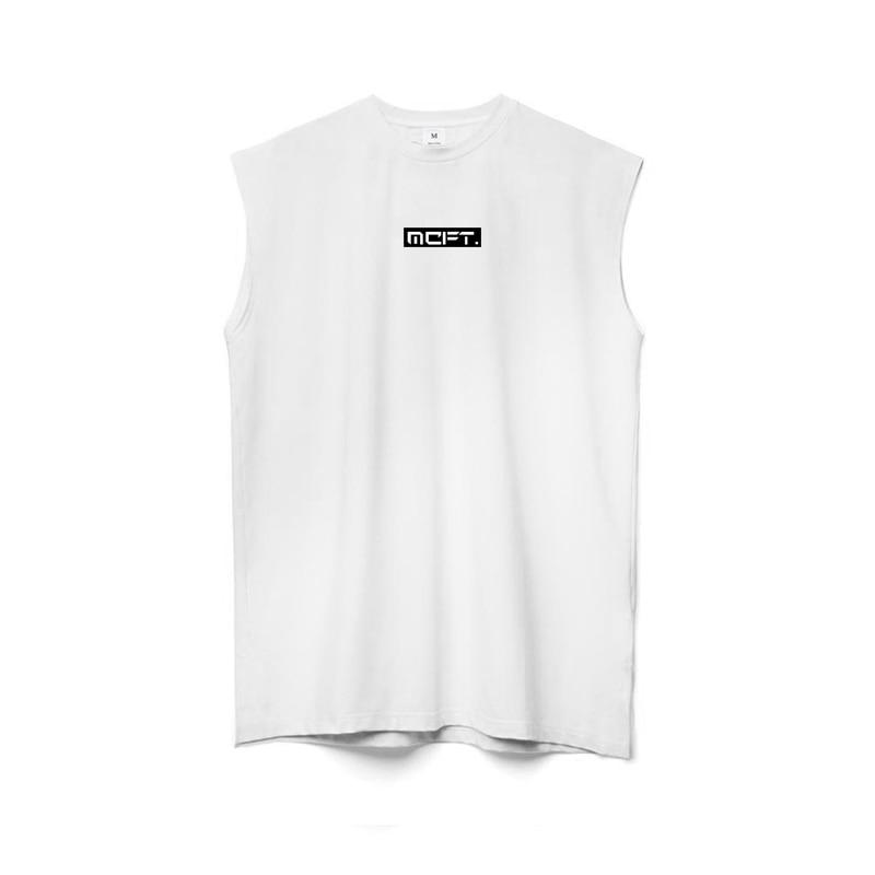 Muscleguys Sports T-shirt Breathable Running Training Fitness Vest Men's Casual Outerwear