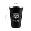 3 Styles Stainless Steel Beer Milk Mugs for Tea Coffee Cold Drink Cups Portable Juice Drinking Tumbler Household Bar Accessories