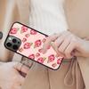 Цветочный чехол с магнитом для телефона с изображением розы для APPLE iPhone 17 Air 16 14 13 12 Pro Max 15 Plus Беспроводная зарядка с чехлом MagSafe