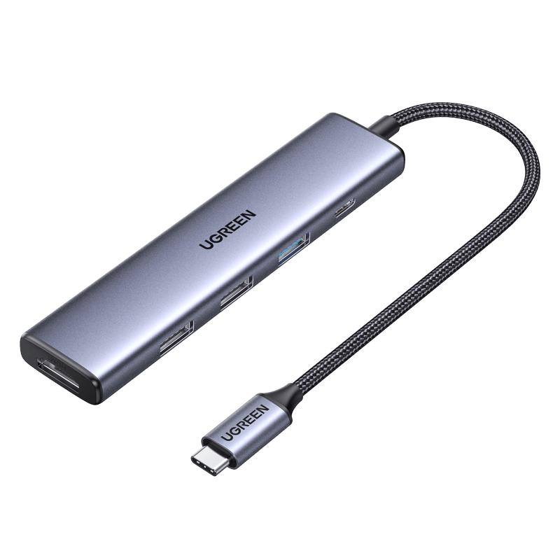 Ugreen Многопортовый USB-C концентратор с HDMI и PD