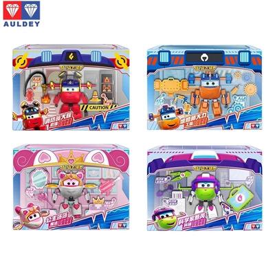 AULDEY Super Wings Серия Профессии RUNI Марти Кюри Популярная Ролевая Игра Интерактивная Симуляция Карьеры Игрушка Новогодний Сюрприз Подарок