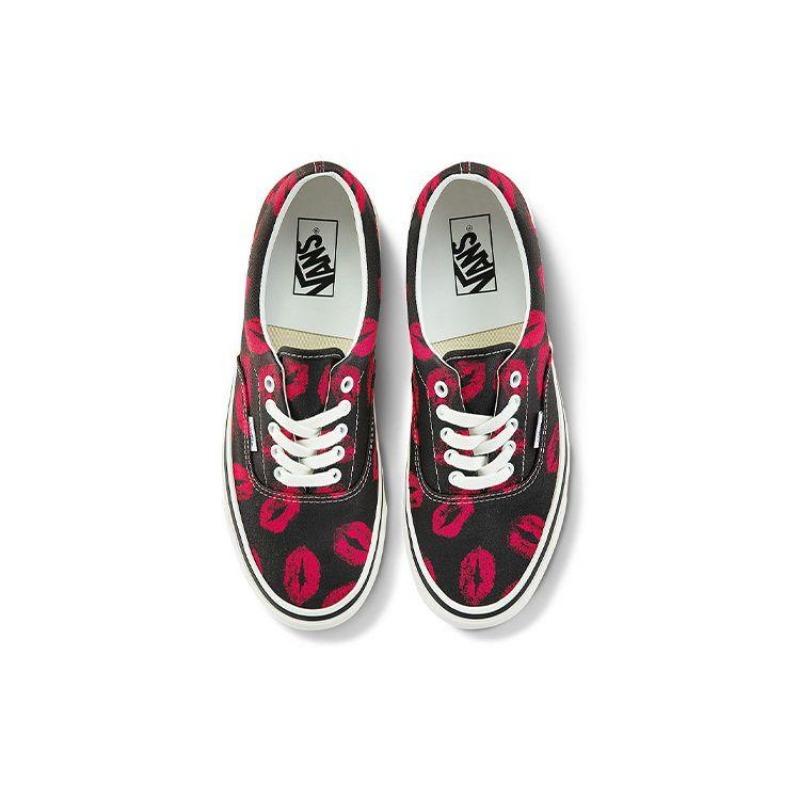 Vans Era 95 Dx День святого Валентина унисекс низкие кеды для скейтбординга черные красные VN0A2RR145T