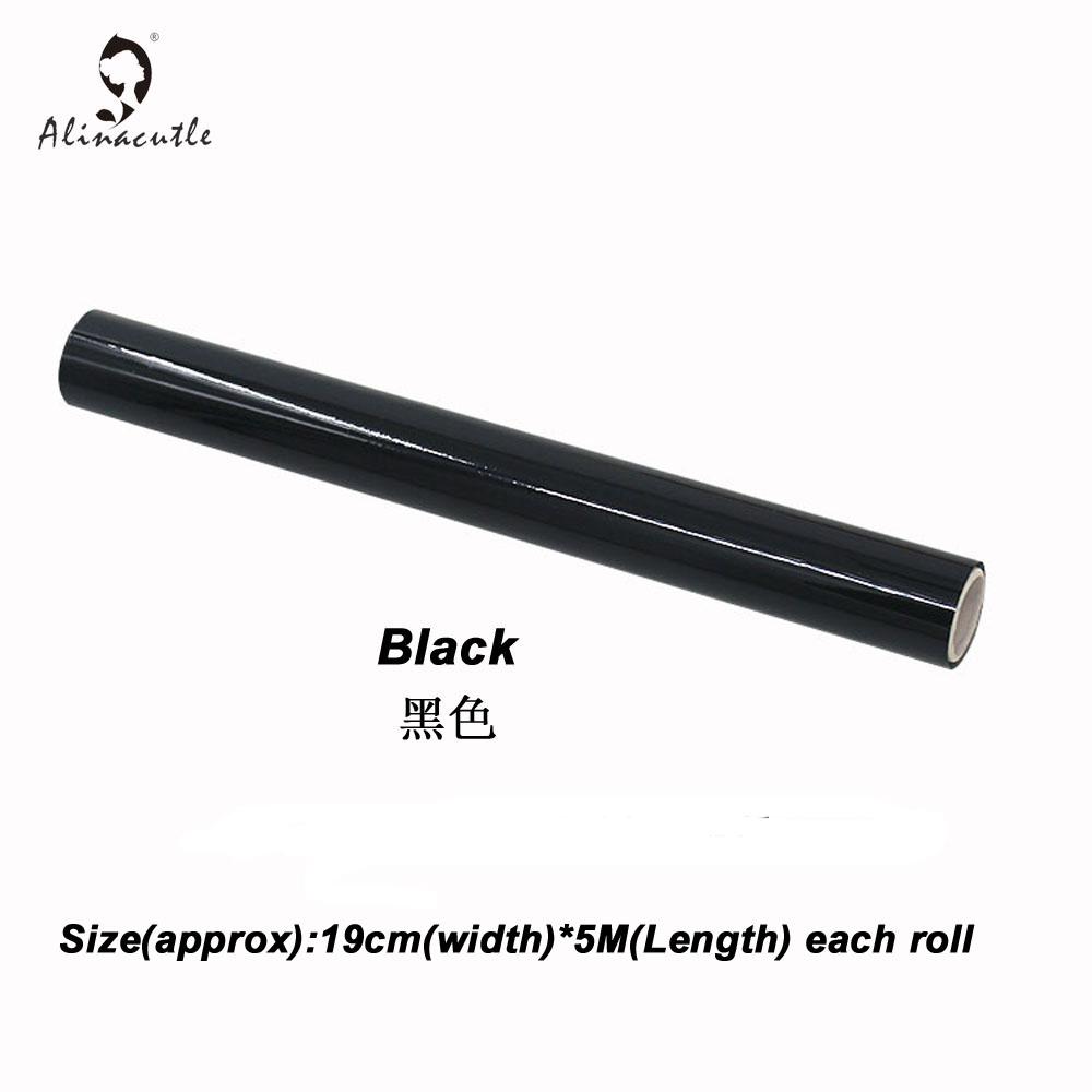 5M(длина)X19CM(Ширина) Фольгированная пленка с реактивным тонером, упаковка из ПВХ-трубки, можно использовать с ламинатором, бумажная голографическая переводная фольга