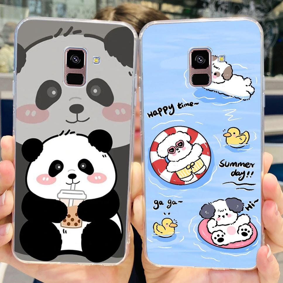 For Samsung Galaxy A8+ A8 Plus Case New Butterfly Flower TPU Soft Silicon Cover For Samsung A8+ 2018 SM-A730F Phone Case Funda