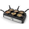 Raclette Grill Nedis FCRA310FBK6 Party-Wok-Set