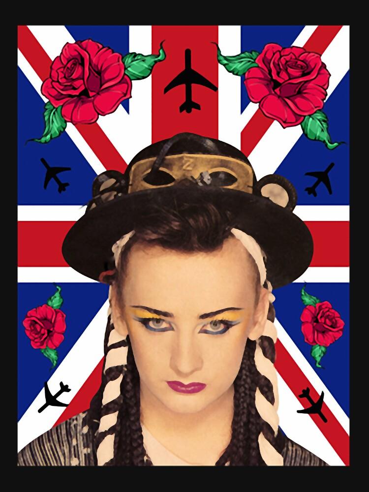 Классическая футболка Culture Club Бой Джордж