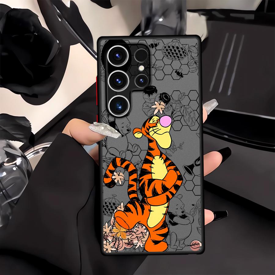 Pooh Bear Piglet Case for Samsung Galaxy S26 S23 FE S24 Plus S20 Note 20 10+ S22 S21 S25 Ultra Funda Phone Cover