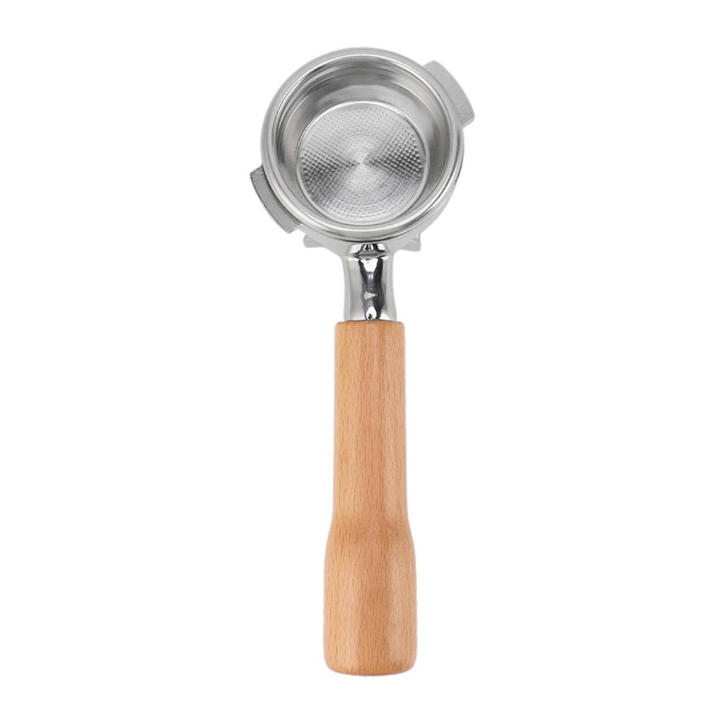 58 мм кофейный фильтр из нержавеющей стали с 2 ушками, съемный держатель фильтра, портафильтр с деревянными держателями