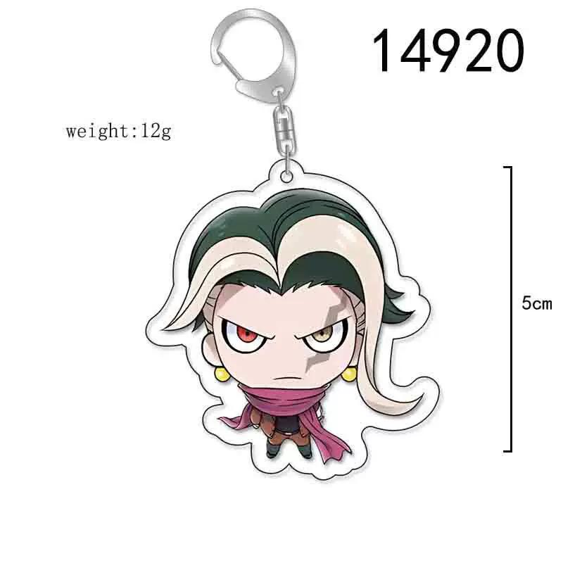 Danganronpa Kirigiri Kyouko Naegi Makoto Hinata Hajime Komaeda Nagito Nanami Chiaki Acrylic Keychain