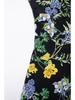 European American Women Fashion Summer Floral Print Spaghetti Straps Midi Dress