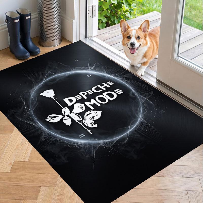 Soft Floor Carpet Depeche Mode Pattern Area Rug Decorative Mat For Home Room Decoration