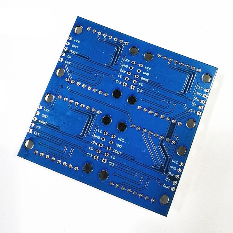 MAX7219 Матричный модуль 4 Матричный модуль дисплея 2*2 MCU Модуль привода светодиодов управления