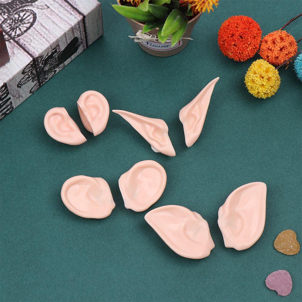 Аксессуар Натуральные Эльфийские Уши Искусственные Уши Загар Темные Кукольные Уши Игрушечные Уши ЛЕДЯНЫЕ Игрушечные Уши Уши Куклы Блайз