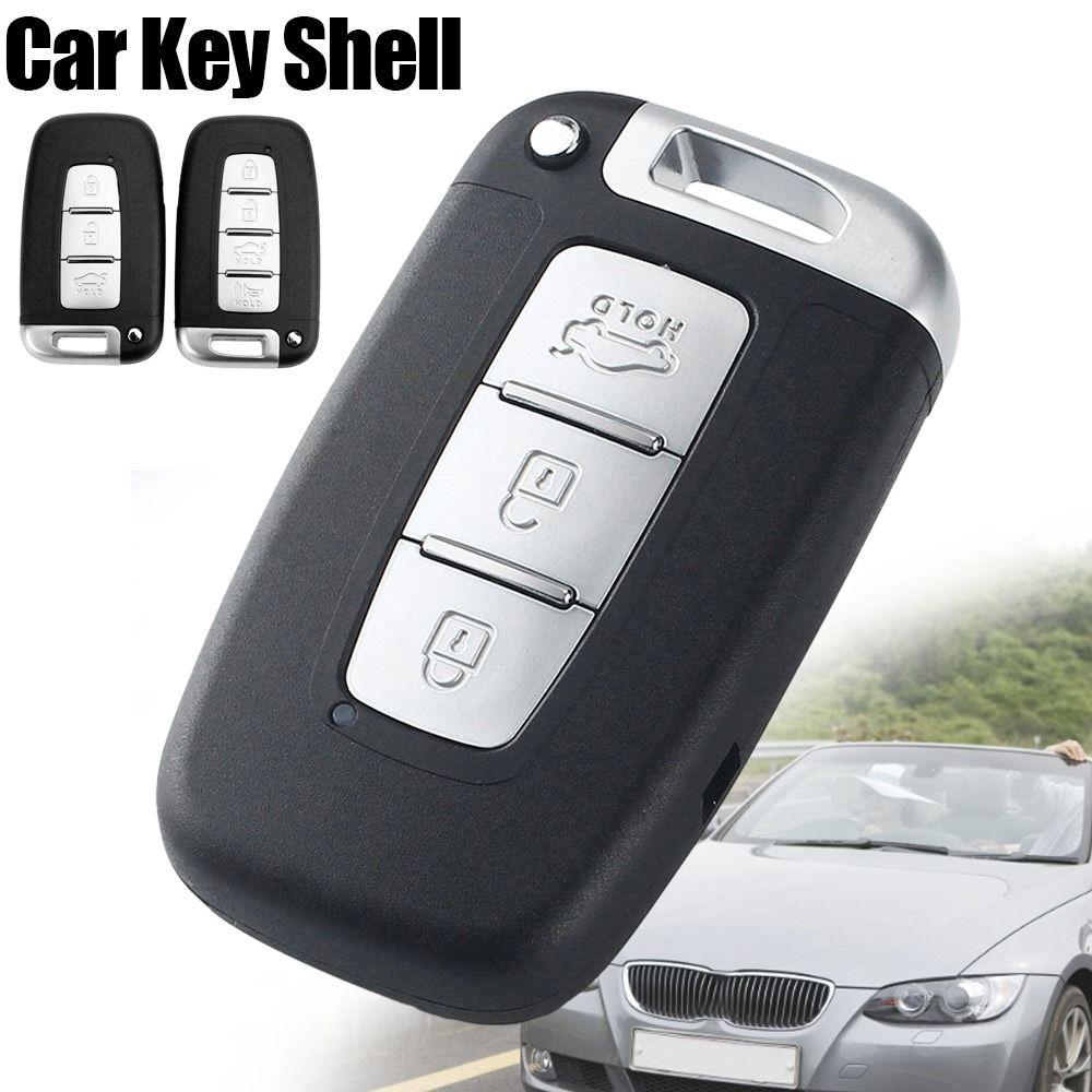 Корпус ключа-брелока ABS Бесключевой доступ Корпус ключа автомобиля для Hyundai IX35 для Kia K2 K5 Sportage Forte Автомобиль