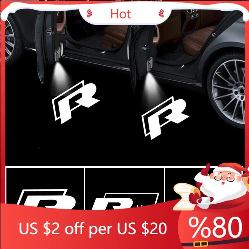 2026 Новое Для VW VOLKSWAGEN Светодиодный Логотип Двери Автомобиля Приветственный Свет для VOLKSWAGEN VW Passat B5 B5.5 2008 2009 2010 Phaeton Touareg Ghost