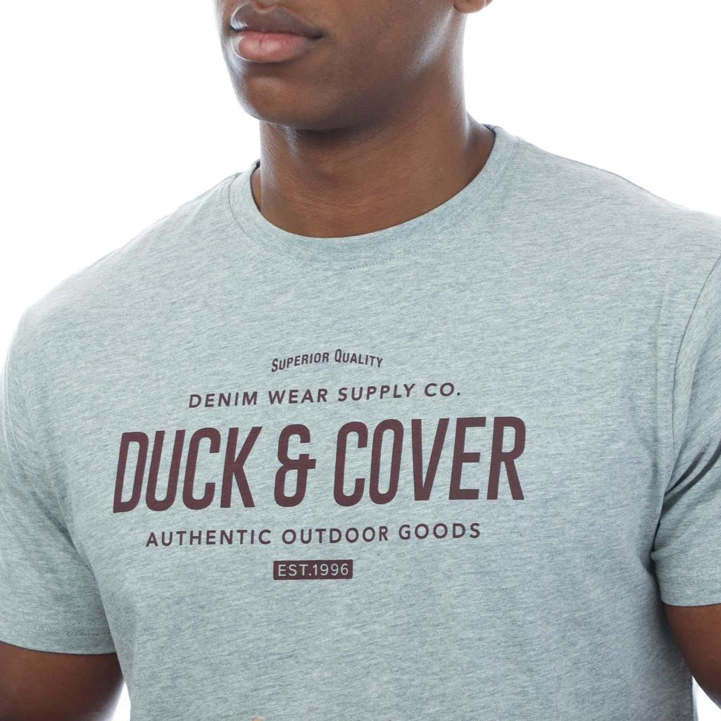 Duck and Cover Mens Cheymore T-Shirt (Pack of 5)