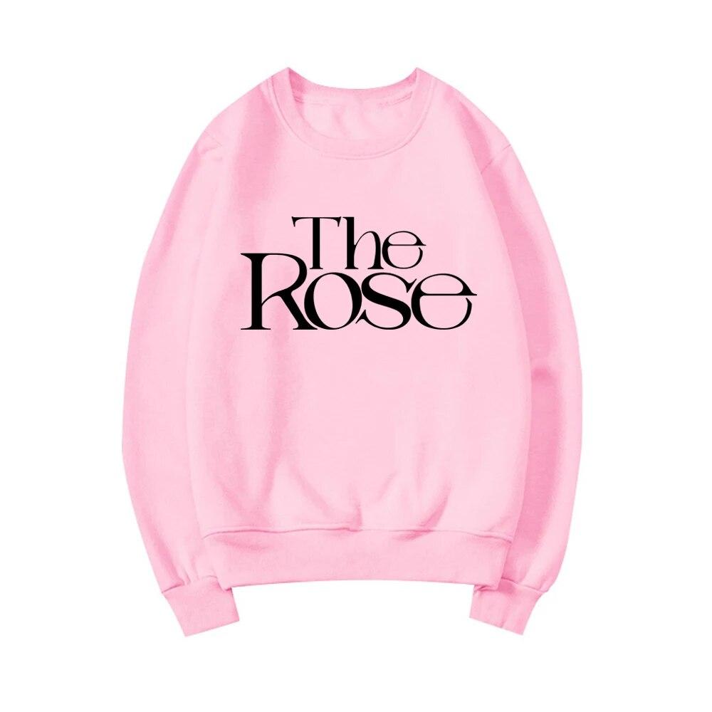 Толстовка The Rose Kpop Back To Me, корейский групповой свитер, женский пуловер с длинными рукавами, толстовки Garphic, уличная одежда, топы