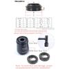 Risk Front Fork Dust Sealed Parts 32 34 35 36mm Bike Bicycle Suspension Front Fork Dust Sealing Ring Repair Parts Accessories