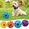 Dog Chew Ball Toy TPR Pet Interactive Training Toys For Small Large Dog Teeth Cleaning Molar Supplies Outdoor Pets Ball Toy
