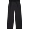 Sports Lifestyle Series Solid Color Mid-Rise Breathable Versatile Casual Pants Women Bottoms Black 162517522U-3