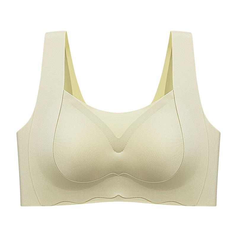 Lift anti-gravity underwear, seamless thin soft support, comfortable bra, no steel ring, gather and close the breasts to prevent sagging.
