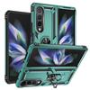 Складной чехол-сумка для телефона с металлическим кольцом для Samsung Galaxy Z Fold 4 5g Fold3 Fold4 Fold 3, противоударные защитные чехлы с подставкой