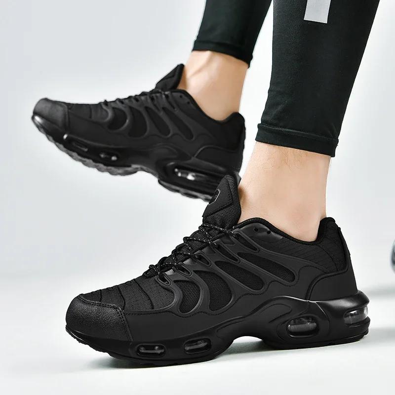 Мужские кроссовки для бега, спортивные, для бега, ходьбы, удобные, мягкие, дышащие, роскошные, модные, спортивные, легкие, повседневные