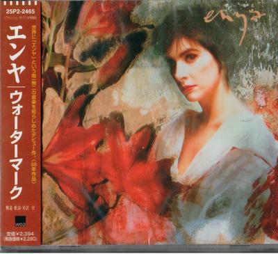 CD ENYA водяной знак 25P22465 WEA 1989 Япония Поп Б/у