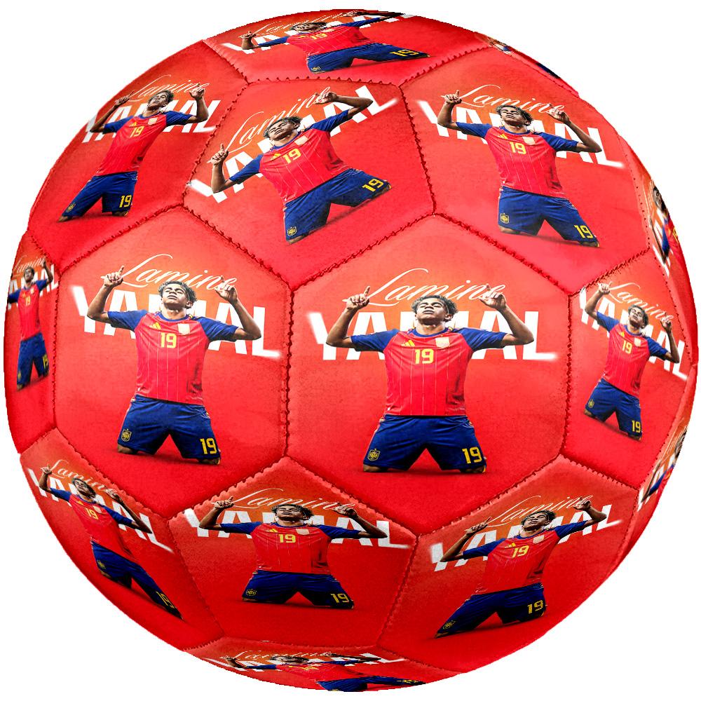Lamine Gana Celebration Size 5 Soccer Ball Machine Stitched Outdoor Training and Matches Unique Gift for Soccer Lovers