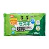 Super Thick Wet Sheets 20 Pieces Soda Carbonate Alkaline Electrolyzed Sesqui-no-Geki-Ochi-kun (Sesqui + Water)