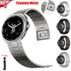 Магнитный Металлический Ремешок Для Samsung Galaxy Watch 8 classic 46мм Титановый Ремешок для Galaxy Watch 8 40мм 44мм Ремешок Без Зазоров Аксессуары