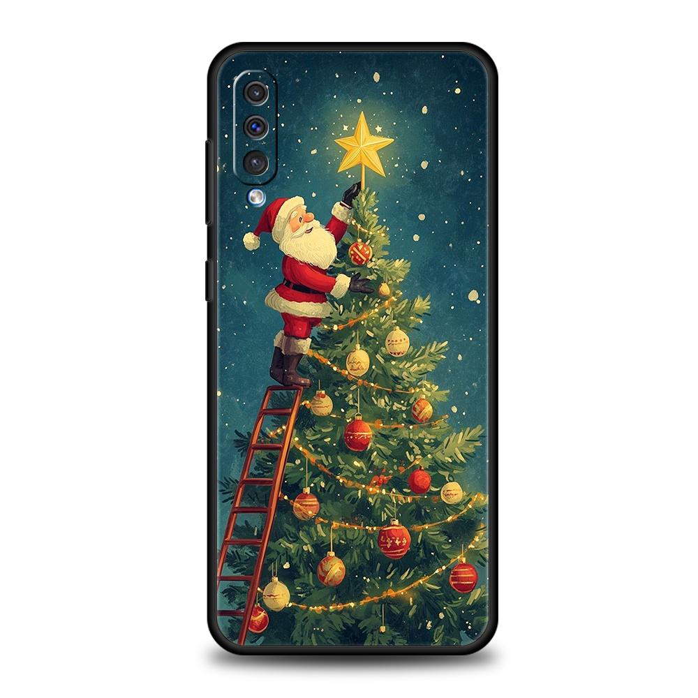 Christmas Christmas Tree Phone Case for Samsung Galaxy A54 A42 A34 A24 A22 A16 A14 A12 A02 A03 A70 A50 A40 A30 5G Soft TPU Shell