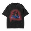 aya graffiti AYA NAKAMURA   Vintage Washed T-Shirt Men Women  Novelty Cotton Tees Crew Neck Short Sleeve T Shirt Printed Clothes