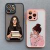 Женский Кофе Девушка Леди Высокий Каблук Чехол для Телефона Для iphone 16 14 11 12 13 15 Pro Max X XS XR SE 2020 7 8 Plus Модные Чехлы