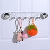 Multi-Purpose Rotating Suction Cup Hooks 5 Hooks Robe Coat Hangers  for Bathroom Accessories