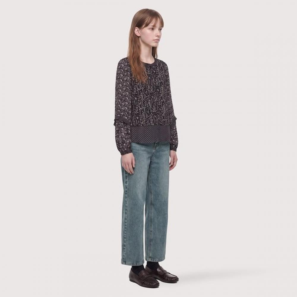 Thursday Island Baggy Fit Denim Pants T266mje145w