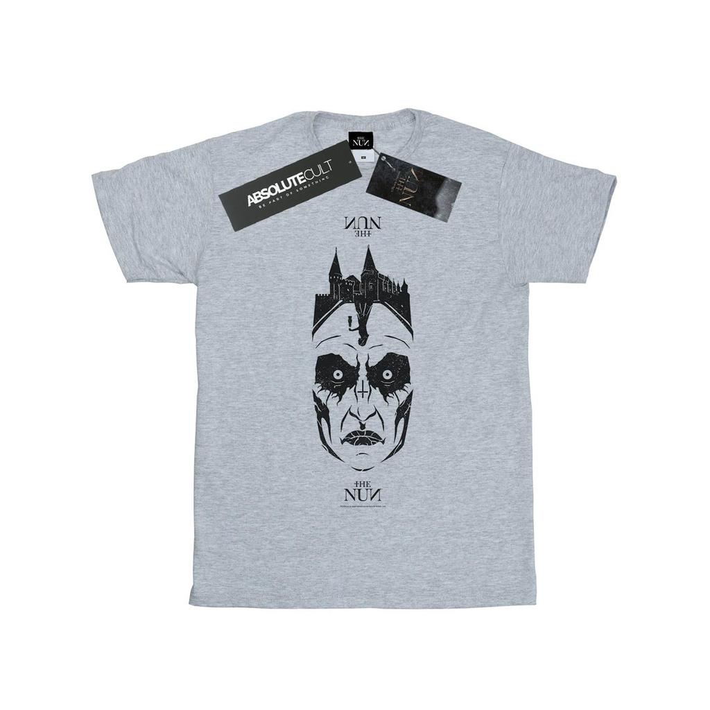 The Nun Mens Distressed Face T-Shirt