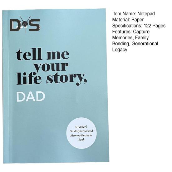 Расскажи мне историю своей жизни. Дневник папы. Книга-напоминание. Записи воспоминаний. Размышления. Мудрость.