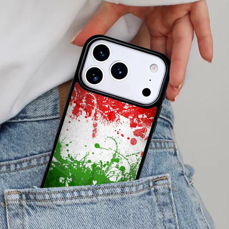 Чехол для телефона с флагом Италии для iPhone 16e 15 14 13 12 17 Pro Max Plus Air 17pro Чехол Coque