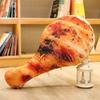 Cartoon Chicken Leg Toy Soft Chicken Drumstick Pillow Bite Resistant Throw Pillow  Pet Supplies