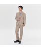 Customellow Beige Regular Fit Twill Setup Jacket Cwjam26402Bex