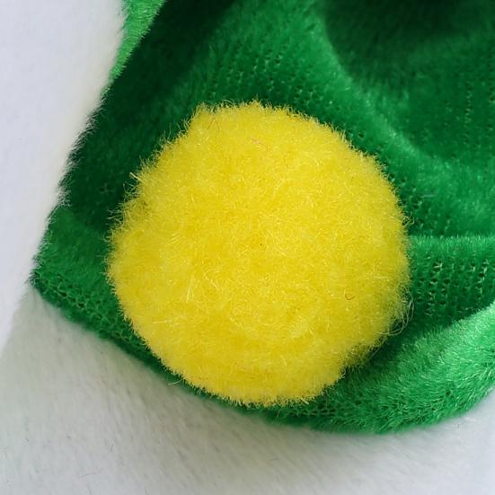 Yousheng Рождественский наряд для гуся на крыльцо с шляпой, праздничная тематика, эластичный воротник, дизайн плаща, костюм гуся, декоративный сезонный наряд для гуся