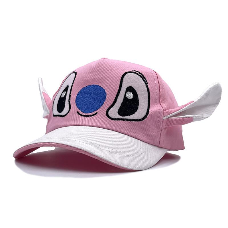 Baseball Cartoon Kids Cap With 3d Ears Sun Protection For Wear Casual